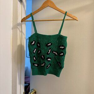 Opening Ceremony crochet top